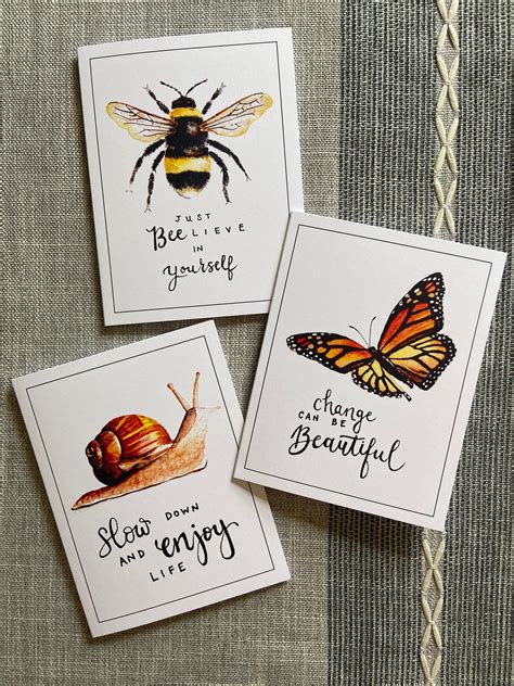 motivational greeting cards.